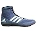 adidas Mat Wizard Dt Grey/Black/White Wrestling Shoes 10
