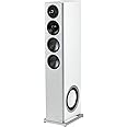 Definitive Technology D17 Demand Series Modern High-Performance 3-Way Tower Speaker (Left-Channel) - Single, White | Dual 10” Passive Bass Radiators