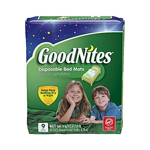Huggies GoodNites Disposable Bed Mats Super Pack, 36 Count