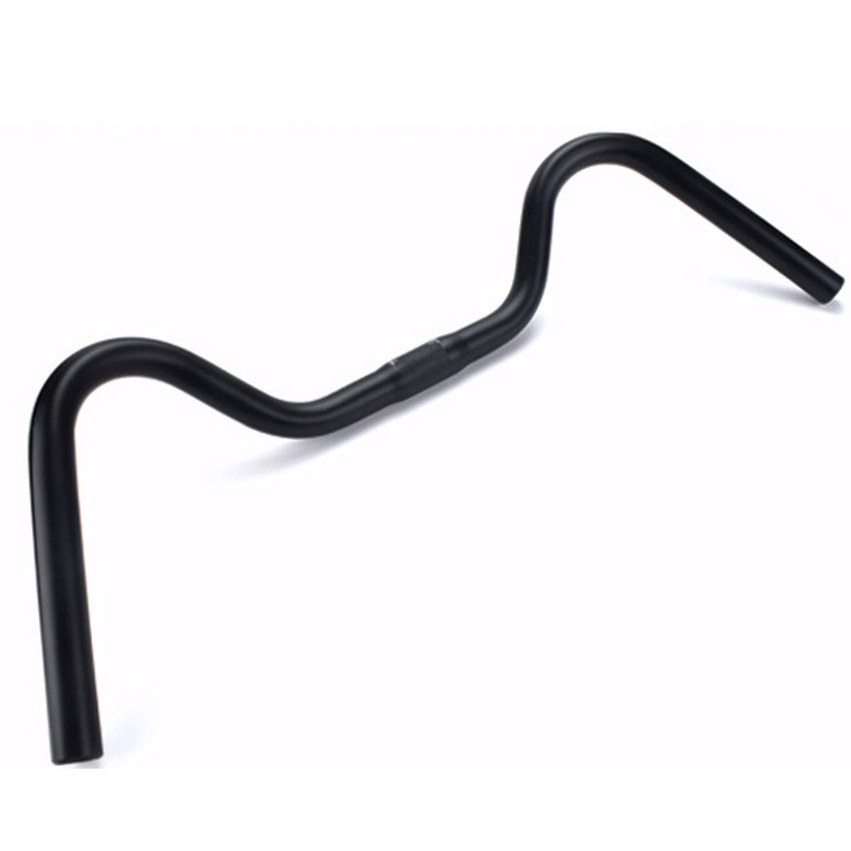 SENQI Road Bicycle MTB Handlebar Comfortable Vintage Highway Fixed Gear Handlebar M Aluminum Alloy Riser Bar (25.4mm x 540mm)