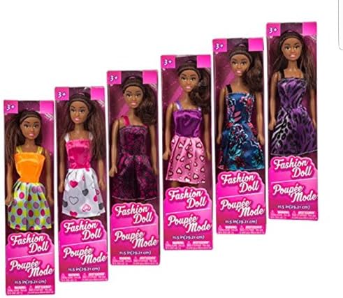 (Set of 3) African-American Fashion Dolls, 11½" Gift Set 3+/ 3 years and up