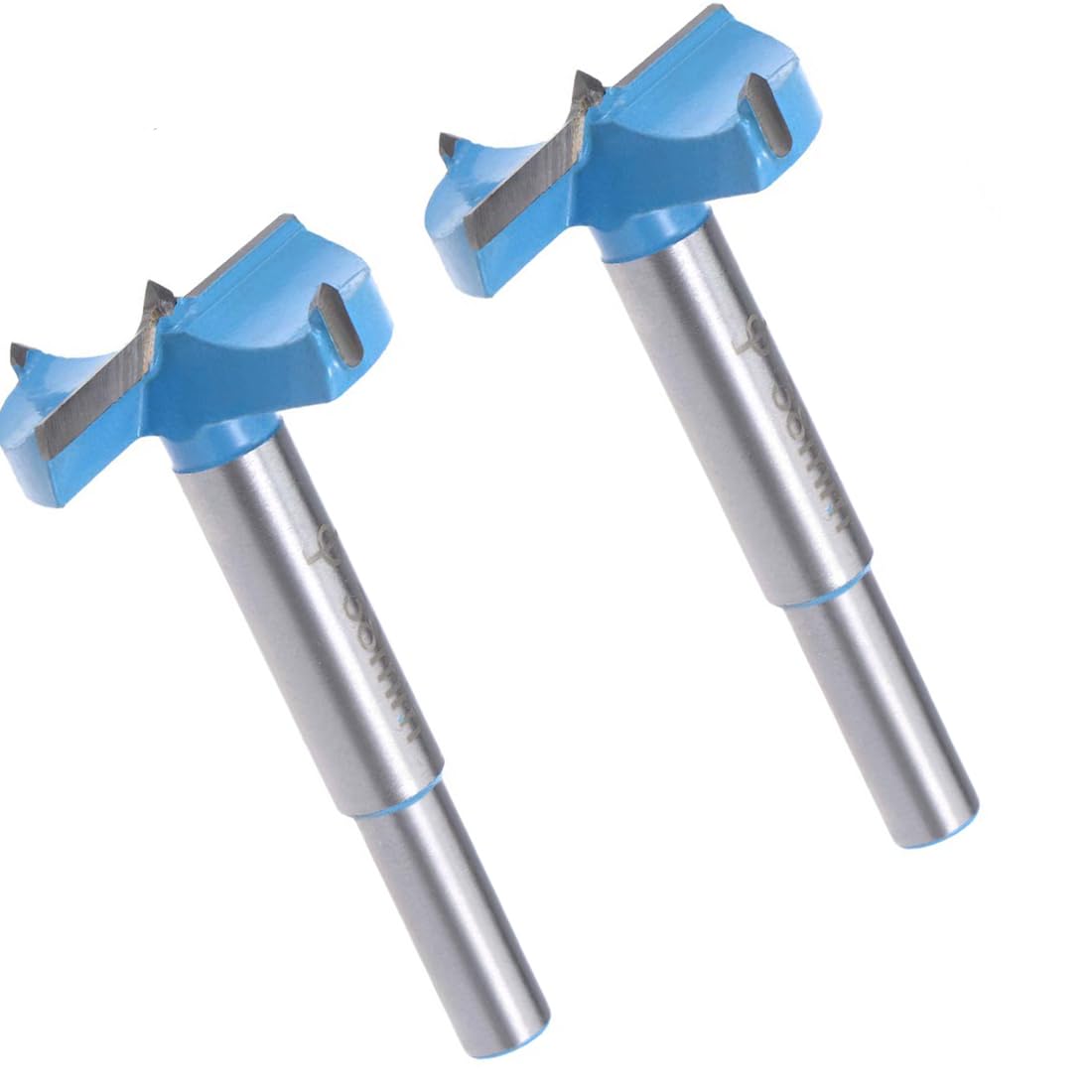 MACHSWON 2PCS Forstner Drill Bits Tungsten Carbide Wood Hole Saw Opener Positioning Drill Bit 38mm Woodworking Hinge Drilling Bit Cutter — image 1