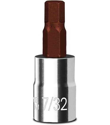 Capri Tools 7/32-Inch Hex Bit Socket, 1/4-Inch Drive, SAE - Amazon.com