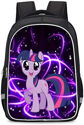 Twilight Sparkle Print Backpack Shoulder Bag Camping & Hiking Backpack Multipurpose Daypack