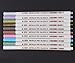 Metallic Marker Pens,Set of 10 Colors,Metallic Color Painting Marker For Card Making,DIY Photo Album(Round Tip)