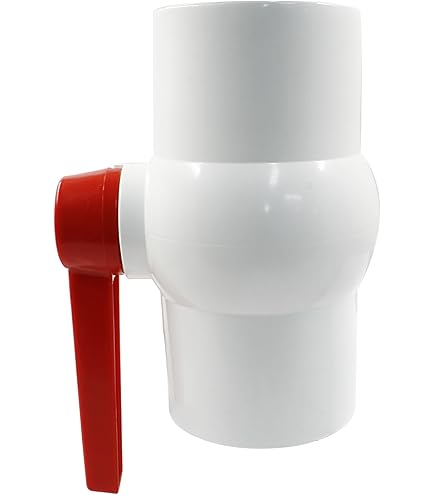 Robinet Boisseau Sphérique PVC Bleu Midline - Eau Potable NSF - 7.6 Cm