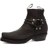 Grinders Renegade Lo Crazy Horse Brown Mens Cowboy Boots