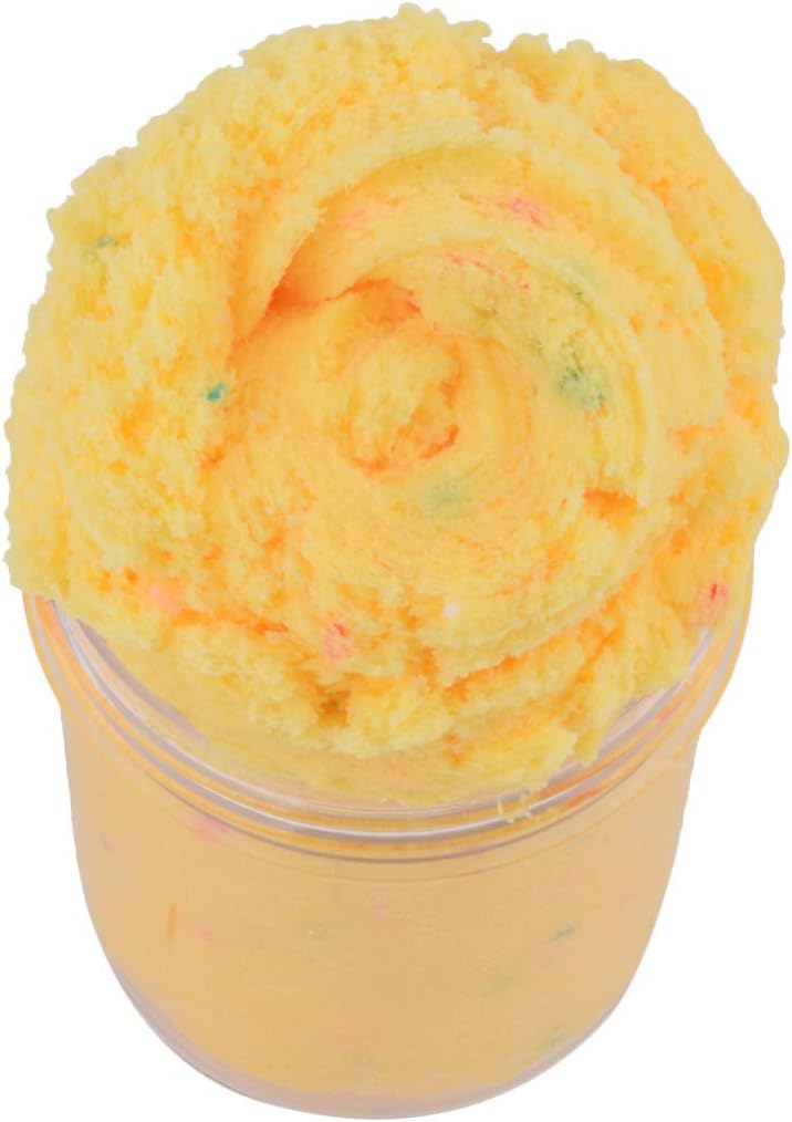 AOGOTO Fluffy Cloud Slime Scented Therapeutic Putty Cotton Candy Slime Supplies Stress