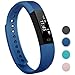 Fitness Tracker Smart Bracelet TopBest ID115 Bluetooth Call Remind Remote Self-Timer Smart Watch Activity Tracker Calorie Counter Wireless Pedometer Sport Band Sleep Monitor For Android iOS Phone