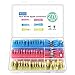 270pcs Heat Shrink Spade Connectors - Wire Spade Connectors, Electrical Spade Terminals, Quick Disconnect Crimp Connector Kit by Riseuvo