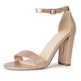 J. Adams Shirley Block Heels for Women – Strappy