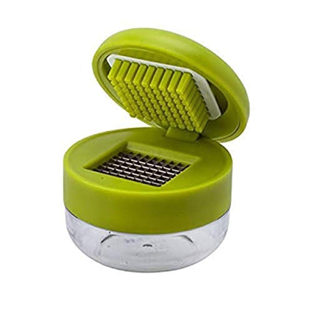 MSC International MSC Intetnational Joie Garlic Dicer, Stainless Steel Blades, BPA Free and FDA Approved, One Size, Green