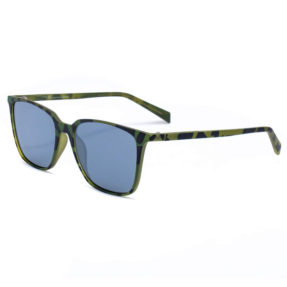 Italia Independent Unisex Adults’ 0039-035-000 Sunglasses, Green (Verde), 52