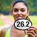 26.2 Marathon Oval Car Magnet for Distance Runners, Trail Running | Stick it to Your Vehicle or its Bumper | Fitness & Runner Enthusiast