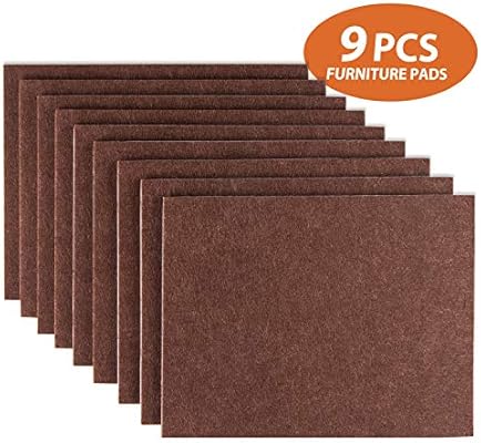 Furniture Pads Set Of 9 Self Adhesive Furniture Felt Pads 8 X 6