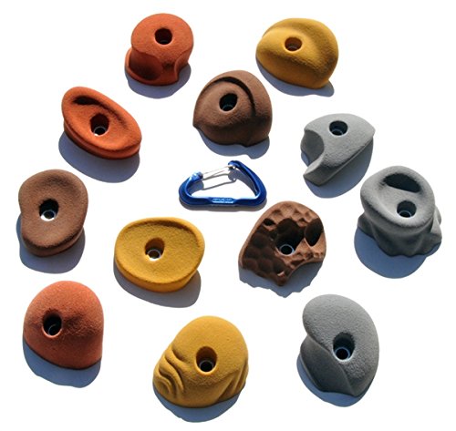 12 Large Classic Jugs | Climbing Holds | Mixed Earth Tones