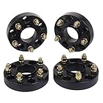 HLZZ 4pcs Wheel Spacers Adapters Blue-1.25" Thickness-5 Lug-5x5/5x127-1/2x20 Studs