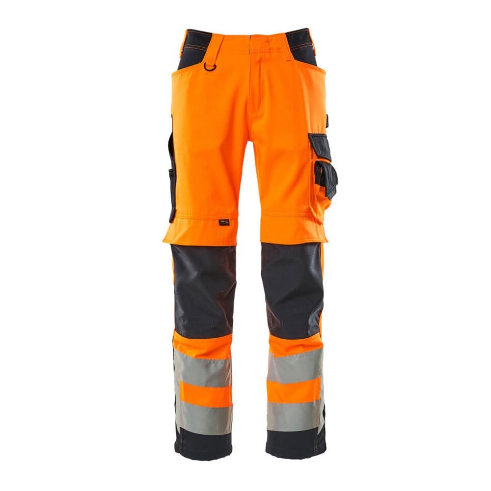 Mascot 15579860-14010-76C47 Size L76cm/C47 "Kendal" Trousers - Orange/Black/Blue