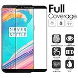 [3-Pack] -Tempered For Oneplus 5T Glass oneplus 5t Tempered Glass Film 1+5T Full Cover Screen Protector Glass for OP 5T 2.5D 9H Film Glass 6.01 inch