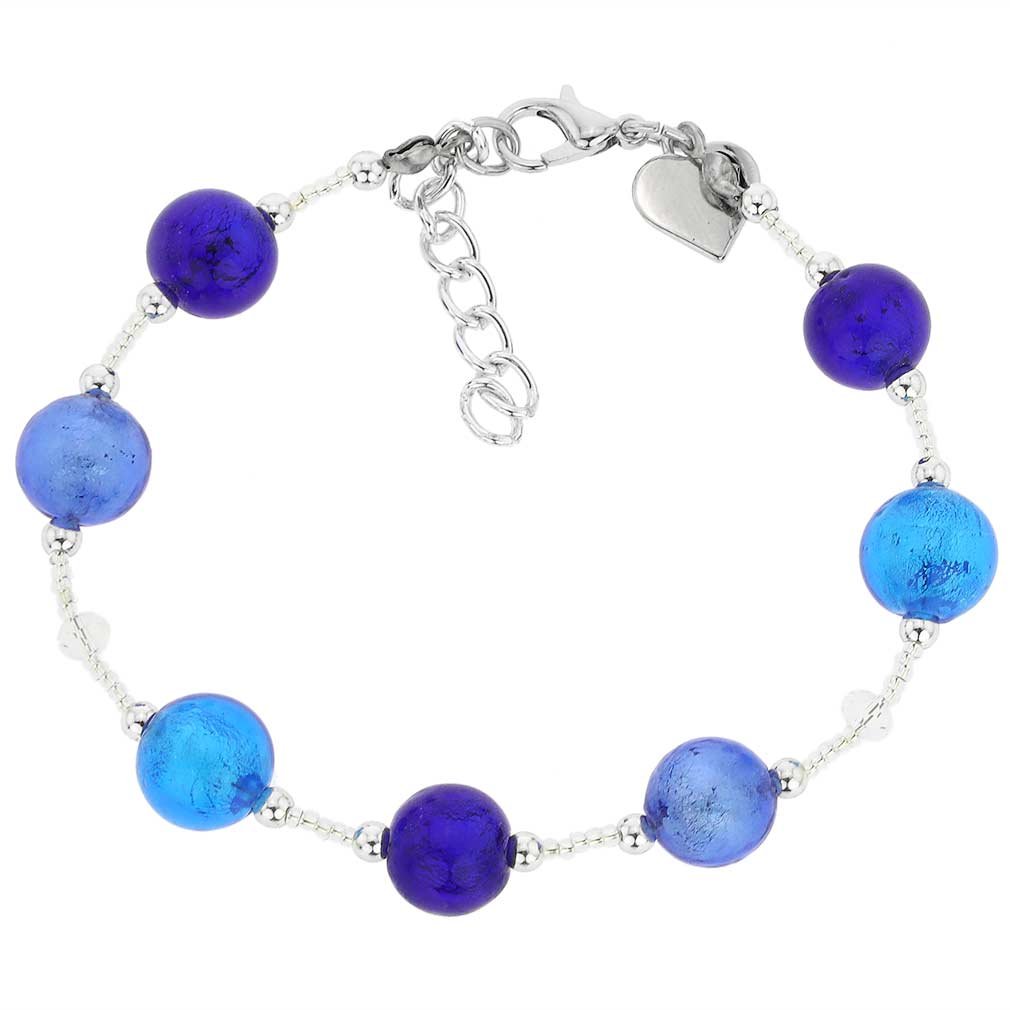 Glass Of Venice Murano Glass Beatrice Bracelet - Blue