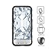 Sharp Aquos Crystal Case, Combo Rugged Shell Cover Holster with Built-in Kickstand and Holster Locking Belt Clip Black + Circle(TM) Stylus Touch Screen Pen and Screen Protector