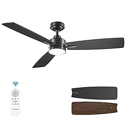 Amico Ceiling Fans with Lights, 52 inch Ceiling fan