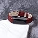 Henoda Replacemnt Leather Bands Compatible with Fitbit Alta/Fitbit Alta HR, Classic Genuine Leather Wristband, Small Large, No Tracker