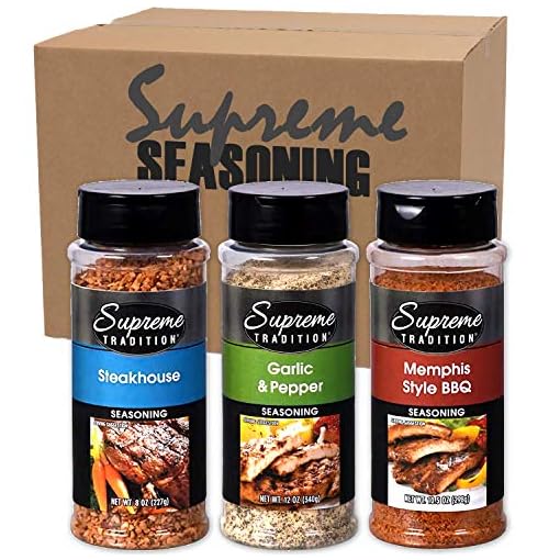 Grilling Barbecue Seasoning Variety Gift Set Steakhouse Grill