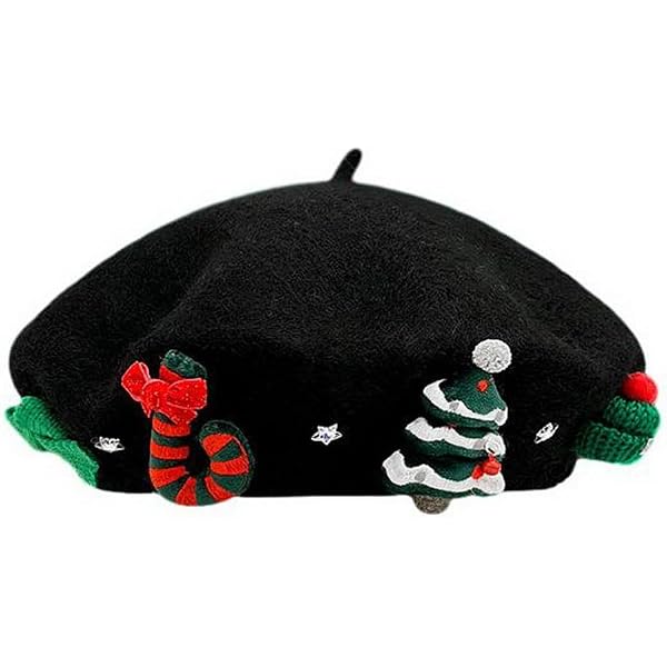 YOLAI Women Crochet Cotton Newsboy Cap French Beret Hat for  display picture 1