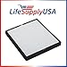 True HEPA Filter + Activated Carbon Charcoal XJ-3100SF Compatible with Surround Air Intelli-Pro 3 Air Purifier by LifeSupplyUSA