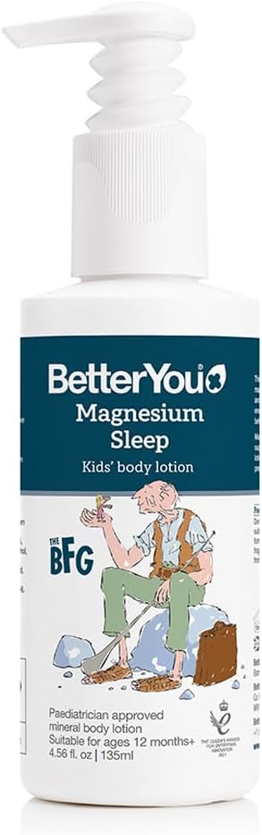BetterYou Magnesium Sleep Kids’ Body Lotion Lavender Chamomile 1+ Pediatric