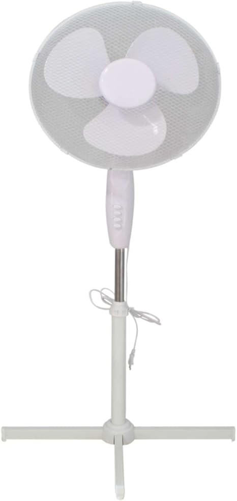 Standventilator COOL SERIE 40 cm Ventilator 3 Stufen Weiss: Amazon.de