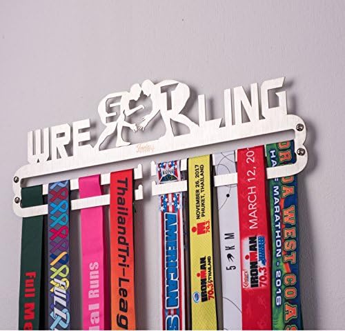 Fearless Sports Over 43 Sports Styles Plus Custom Made Medal Hanger Medal Holder for Runners and Every Sports Activity.