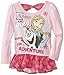 Disney Girls' Frozen Anna and OlafLong-Sleeve Top