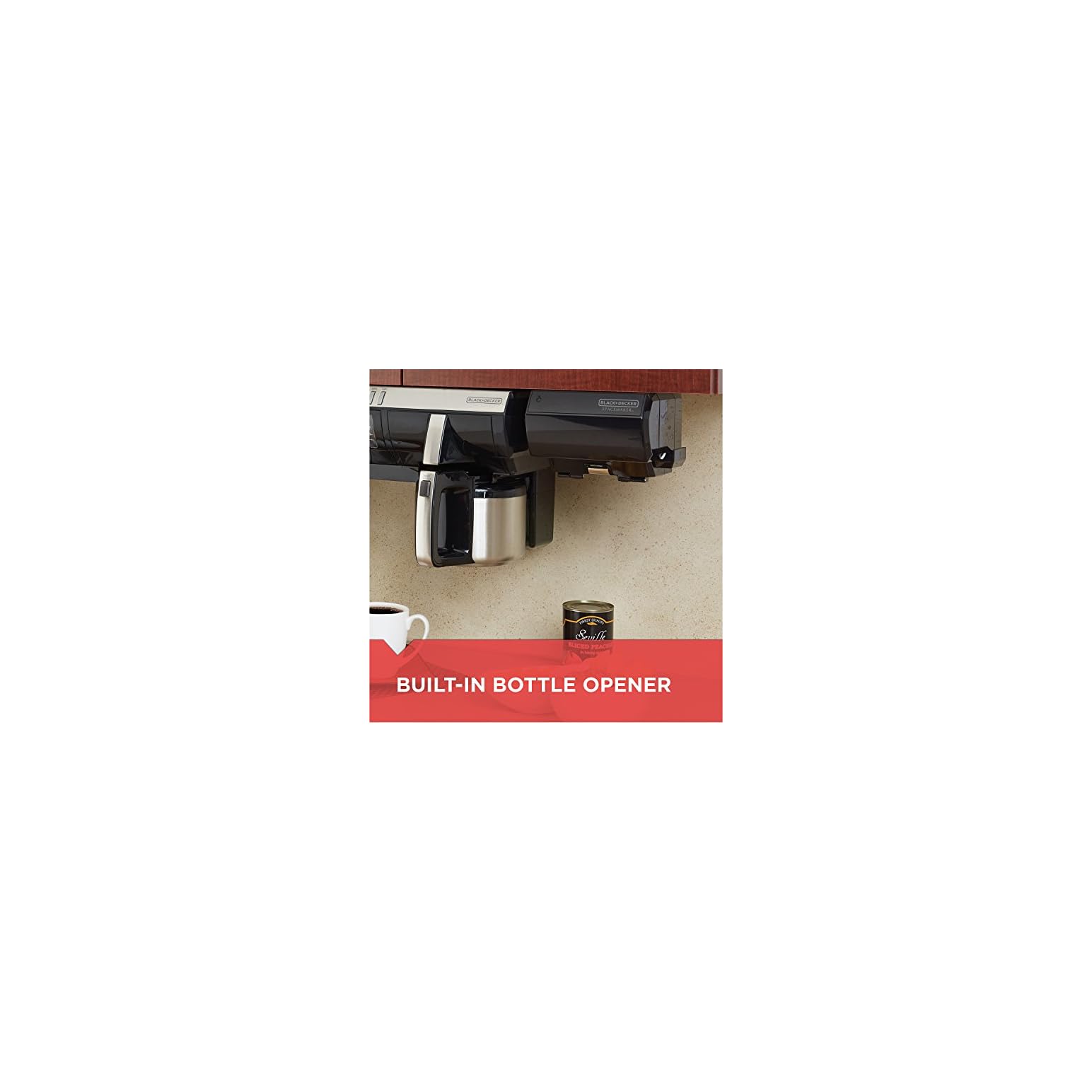 BLACK+DECKER CO100B SpaceMaker Under The MultiPurpose Can