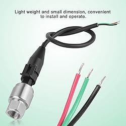 Akozon G1/4" Pressure Transducer Sensor Input 5V