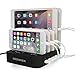 GEENKER 5-Port USB Charging Station Dock, Organizer for iPhone 7/7 Plus/6/6s/Plus, SE/5S/5C/5, iPad Pro/Air/Mini/4/3/2, Samsung Galaxy S7 Edge/S6/S5/S4/S3/Note/Note2/Tab, iPod, Nexus, HTC and more