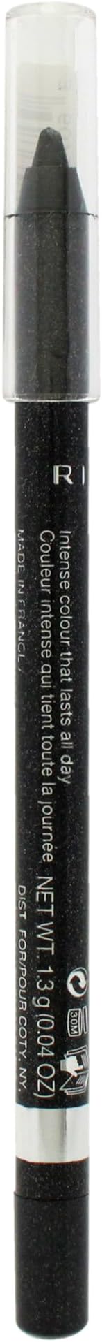Rimmel London ScandalEyes Waterproof Kohl Kajal Eyeliner Sparkling Black 24hr view 2
