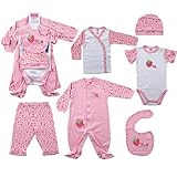 6-Piece Sweet Baby Layette Set, 0-3 months