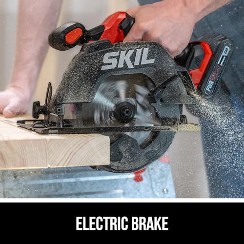 SKIL PWR CORE 20 Brushless 20V 6-1/2-Inch Cordless Compact Circular Saw Kit photo 10