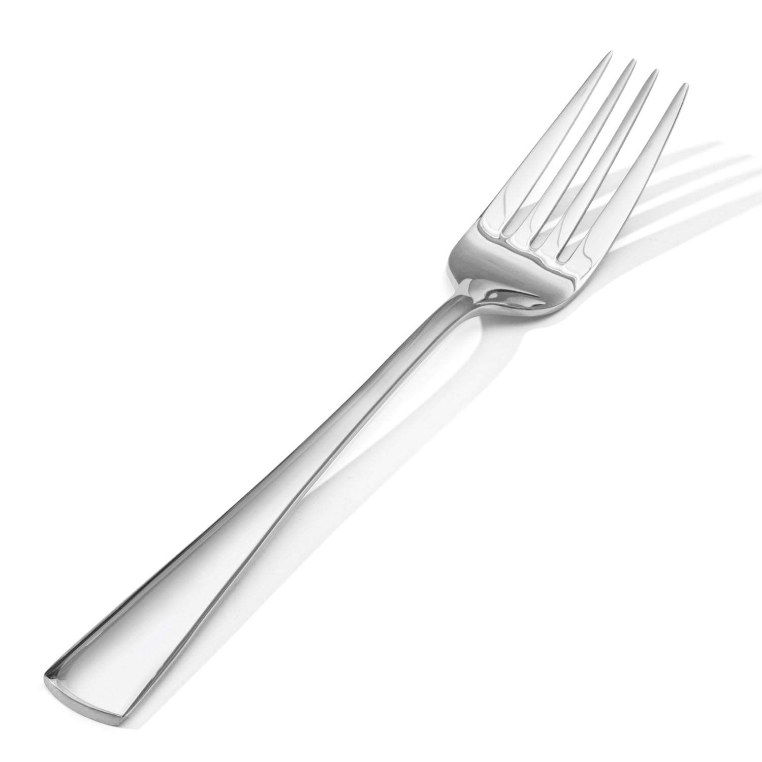 Photo 1 of KINGSTONE 4 Piece Dinner Forks Set, 18/10 Stainless Steel Forks, Silver Food Grade Fork Set of 4, Metal Forks for Home, Kitchen, Weddings, Parties or Restaurant, Dishwasher Safe-8.18inches