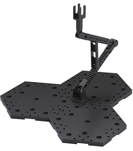 Bandai MK57417 Bandai Action Base 1 Clear – Soporte Transparente Para Figuras 1/100, Expositor De Plástico