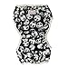 Alva Baby 2pcs Pack One Size Reuseable Washable & Stylish Swimming Nappy Fits for Swimming Lesson, Sea Animals and Skulls SW06-132