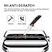 Airror Screen Protector for Apple Watch 42mm (Series 3), Full Screen Coverage [Tempered Glass] 3D Curved Edge High Defintion for Apple Watch 42mm Series 3 (42 clear)