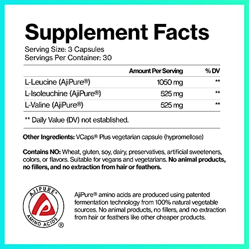 Do Vitamins Branched Chain Amino Acids (BCAA) Capsules, Vegan AjiPure
