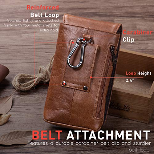 Hengwin Belt Pouch for iPhone 13 12 Pro Max 11 Pro Max XS Max XR 8 Plus