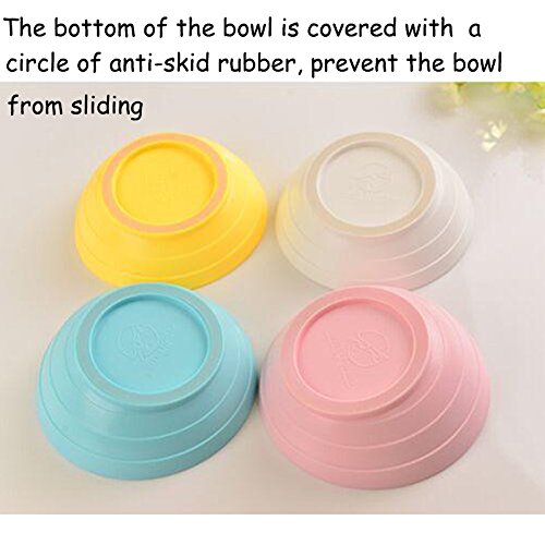 Creation Core Premium Quality Tilted Pet Bowl for Cats Small Animals with Anti-skid Rubber(White) - Thumbnail 4