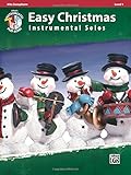 Easy Christmas Instrumental Solos, Level 1: Alto Sax, Book & CD (Easy Instrumental Solos)
