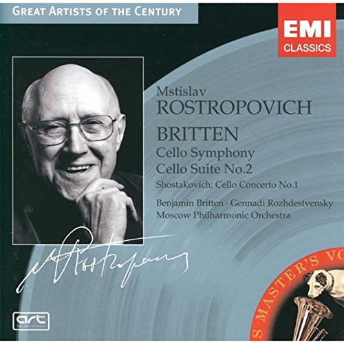 Britten Symphonie pour violoncelle et orchestre / Chostakovitch
