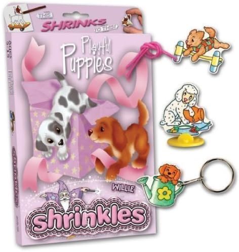 WIZARD LIMITED Playful Puppies Shrinkles